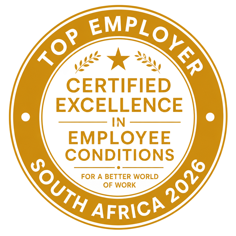 Top Employer South Africa 2026 — certified excellence in employee conditions